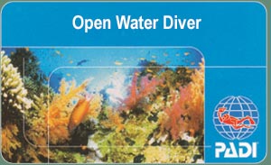 Cours de plongee PADI - Open Water Diver